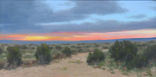 Wide Arroyo – Evening-painting-Stephen Day-Sorrel Sky Gallery