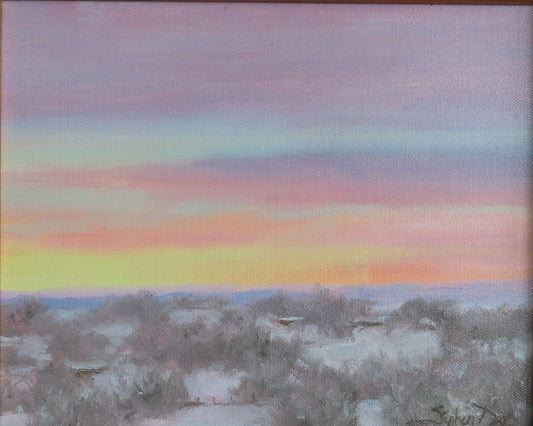 Winter Evening-painting-Stephen Day-Sorrel Sky Gallery