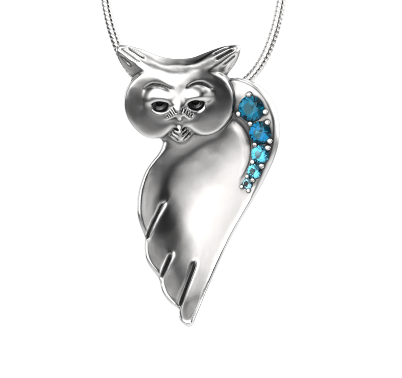 Arctic Ghost Pendant-Jewelry-Tim Cherry-Sorrel Sky Gallery