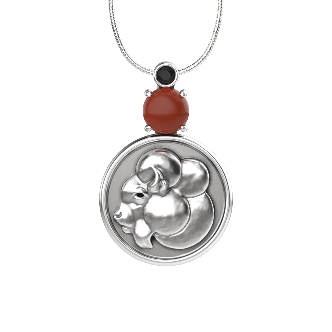 Bison Medallion Pendant-Jewelry-Tim Cherry-Sorrel Sky Gallery