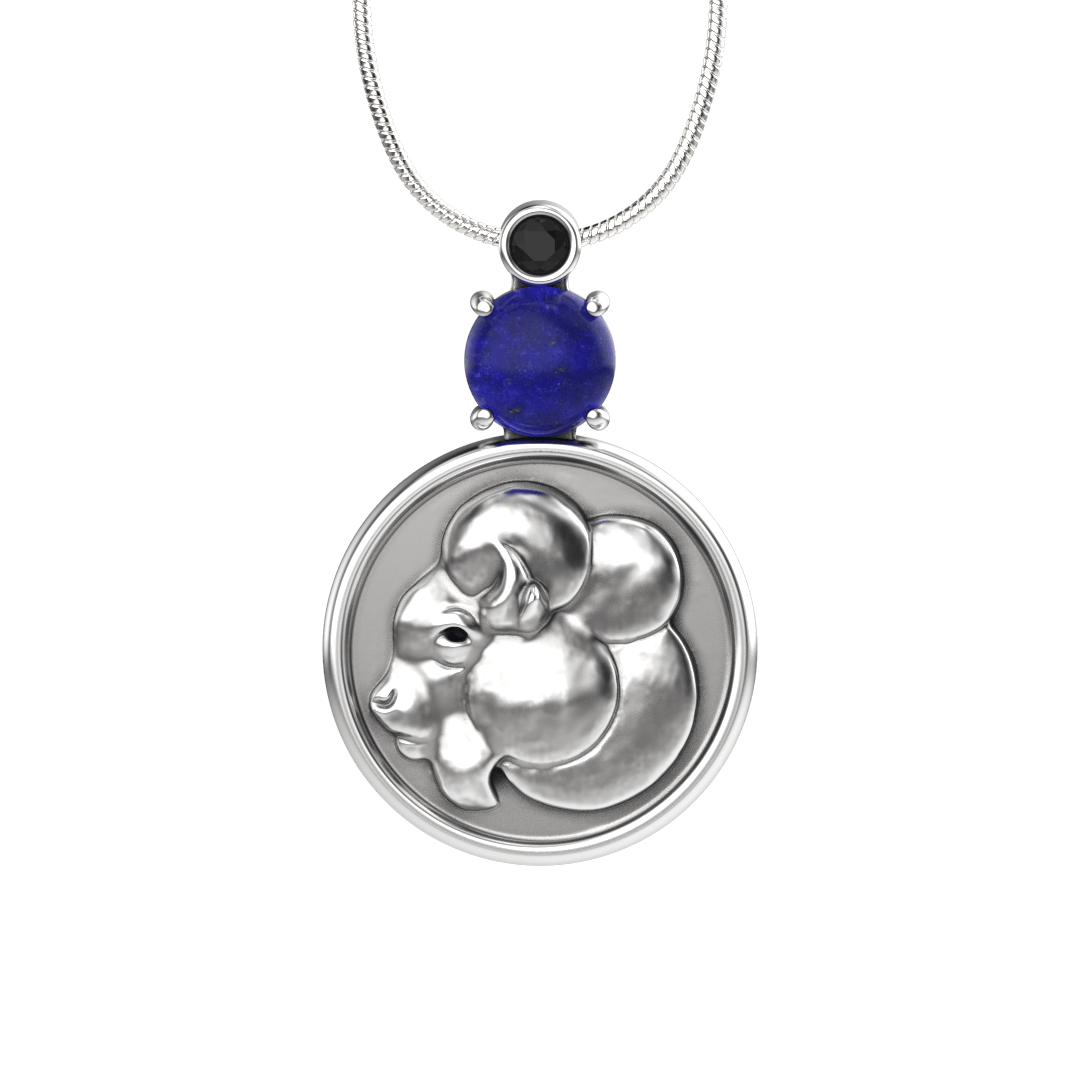 Bison Medallion Pendant-Jewelry-Tim Cherry-Sorrel Sky Gallery