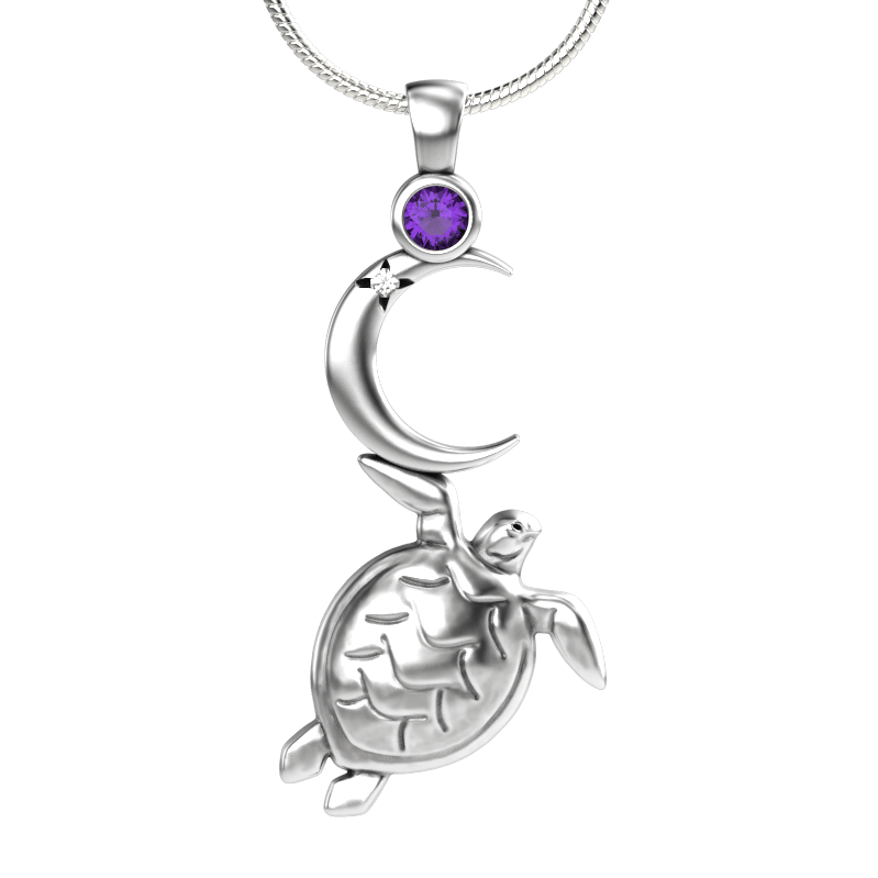 Noc Turtle Pendant-Jewelry-Tim Cherry-Sorrel Sky Gallery