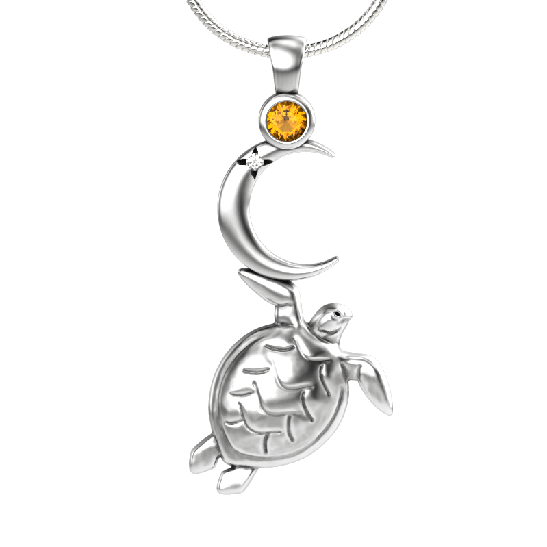Noc Turtle Pendant-Jewelry-Tim Cherry-Sorrel Sky Gallery