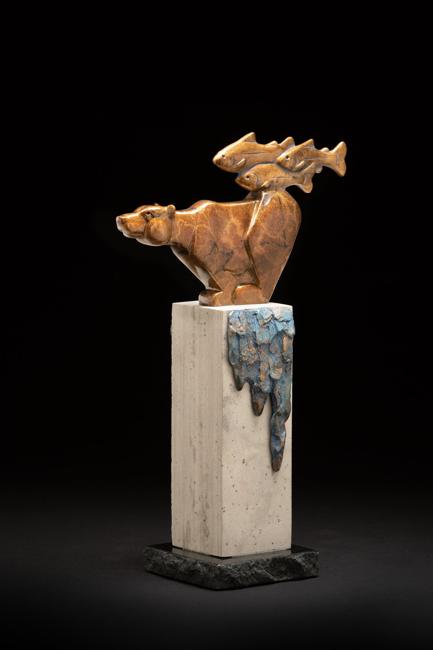 Dreams of Salmon-Sculpture-Tim Cherry-Sorrel Sky Gallery