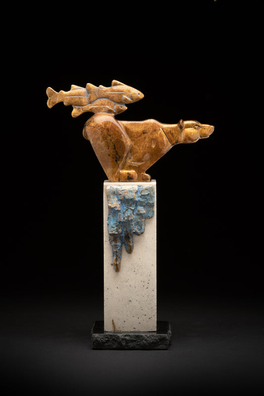 Dreams of Salmon-Sculpture-Tim Cherry-Sorrel Sky Gallery