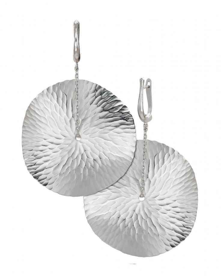 38mm Oasis Medallion Earrings-Jewelry-Toby Pomeroy-Sorrel Sky Gallery