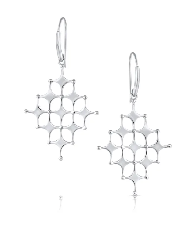 Mini Satellite Drop Earrings-Jewelry-Zina Sterling-Sorrel Sky Gallery