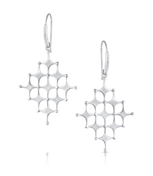 Mini Satellite Drop Earrings-Jewelry-Zina Sterling-Sorrel Sky Gallery