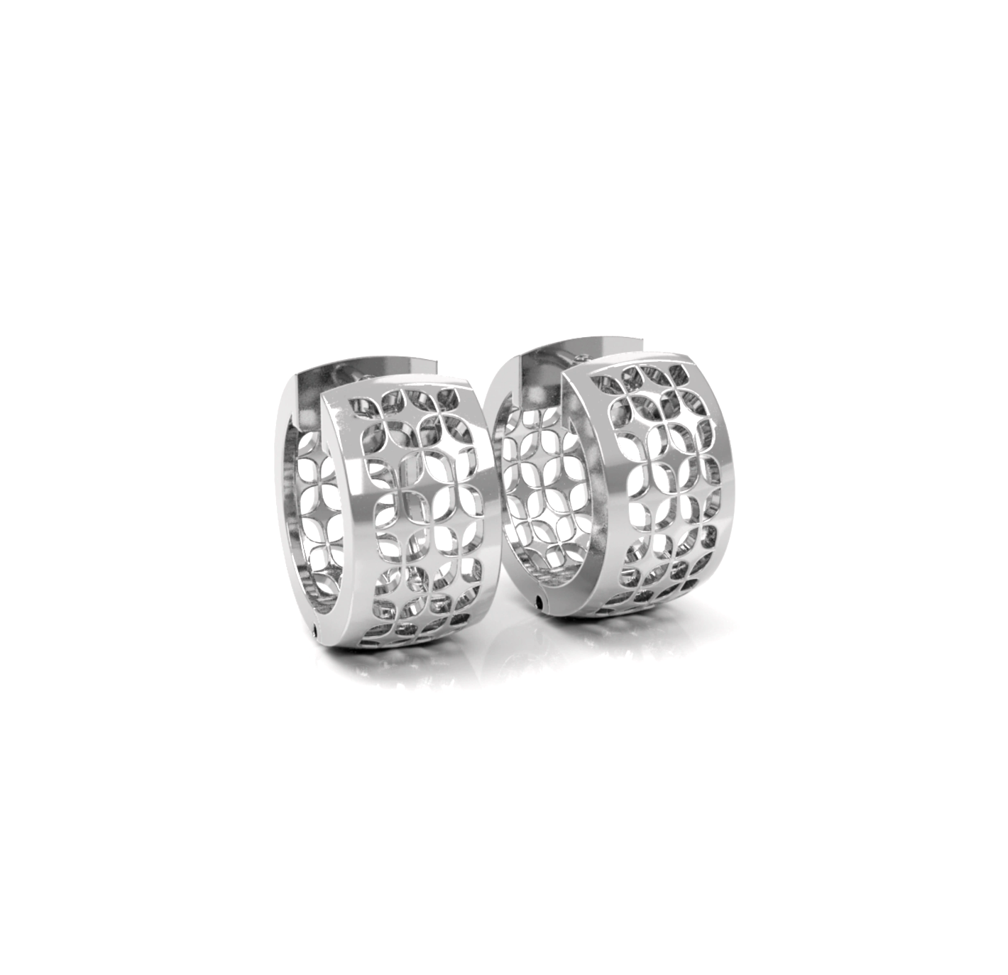 Satellite Snap Hoop Earrings-Jewelry-Zina Sterling-Sorrel Sky Gallery