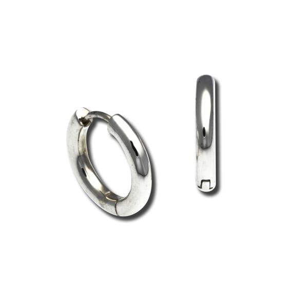 Medium Snap Hoop Earrings