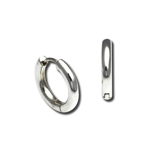 Medium Snap Hoop Earrings