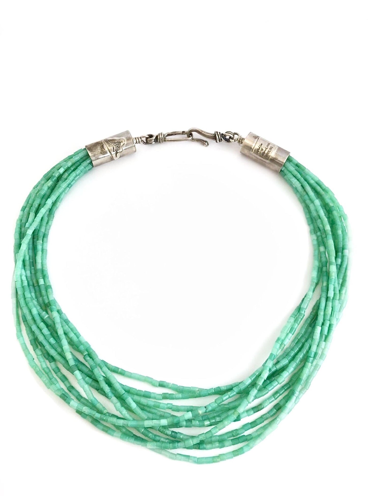 Heishi Chrysoprase Necklace