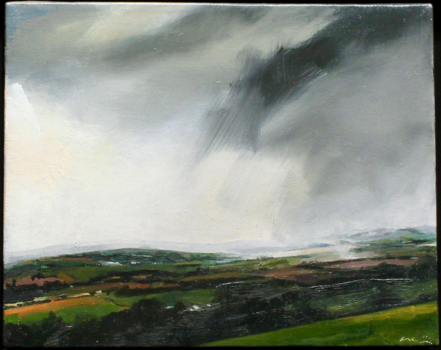 Aline Randle-Sorrel Sky Gallery-Painting-View of the North Yamhill River Valley