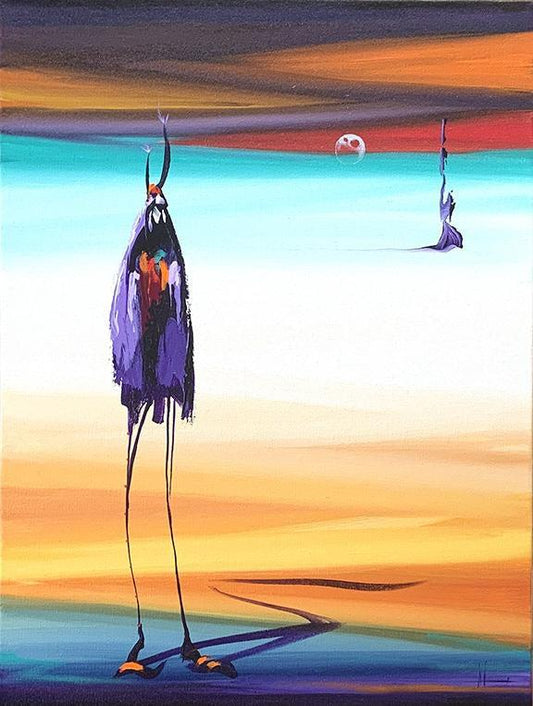 Fire Spirit-Painting-Arlene LaDell Hayes-Sorrel Sky Gallery