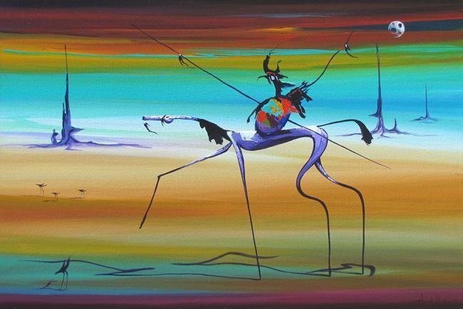 Purple By Design-Painting-Arlene LaDell Hayes-Sorrel Sky Gallery