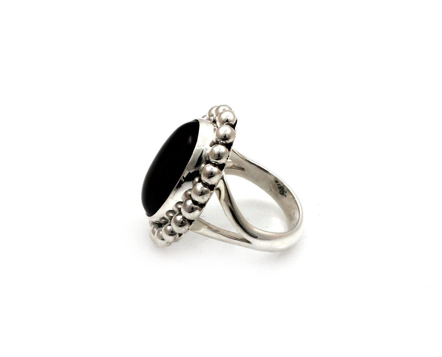 Black Onyx Ring-Jewelry-Artie Yellowhorse-Sorrel Sky Gallery