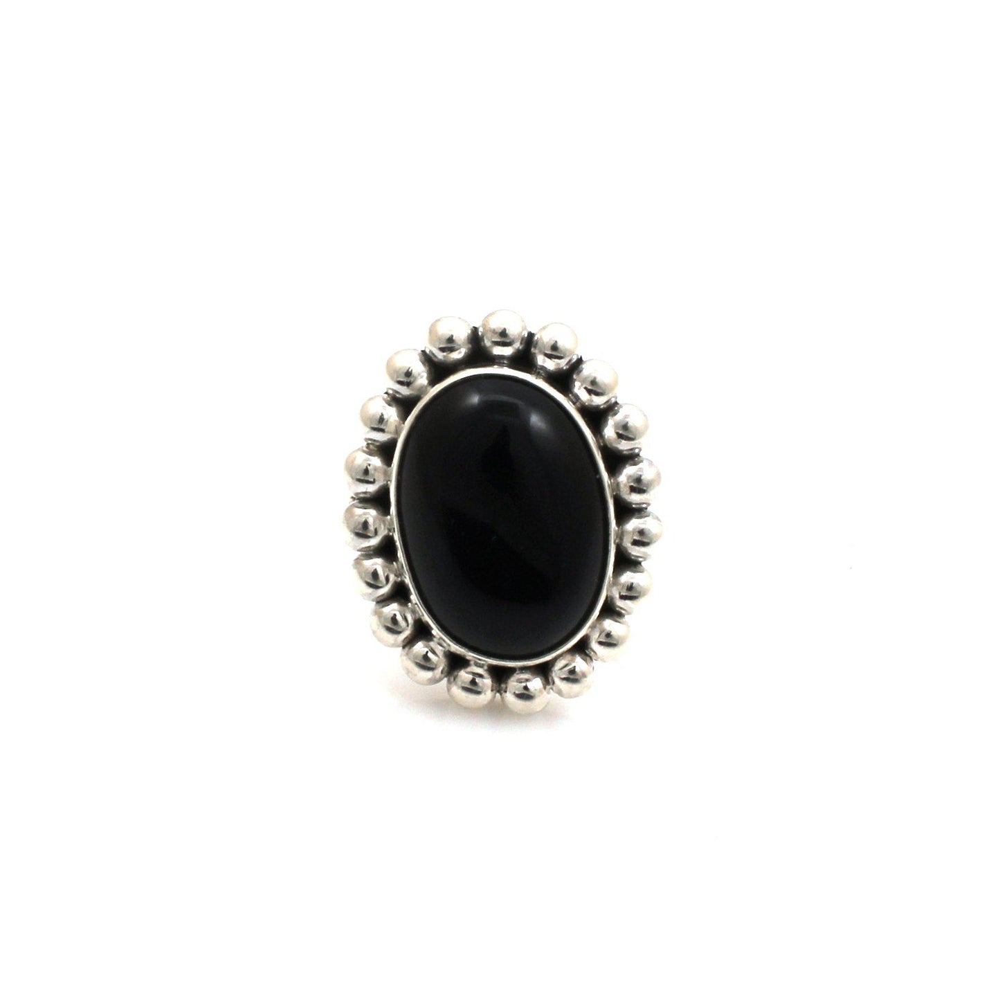 Black Onyx Ring-Jewelry-Artie Yellowhorse-Sorrel Sky Gallery