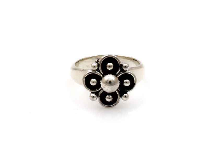 Sterling silver ring by Artie Yellowhorse