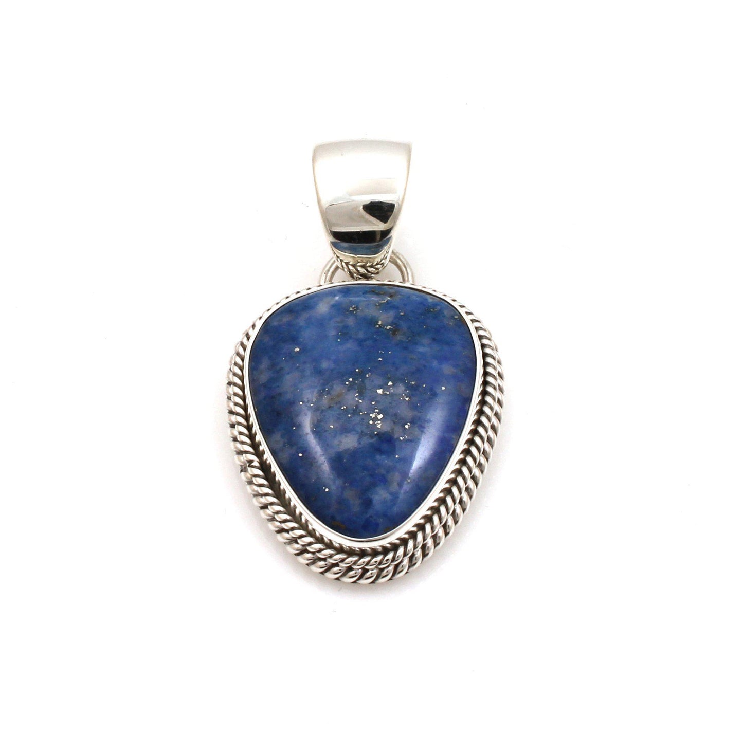 Denim Lapis Pendant-Jewelry-Artie Yellowhorse-Sorrel Sky Gallery