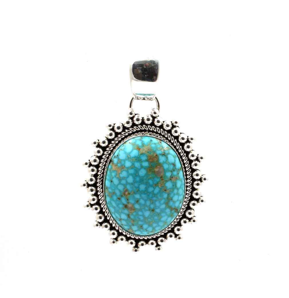 Kingman Turquoise Pendant