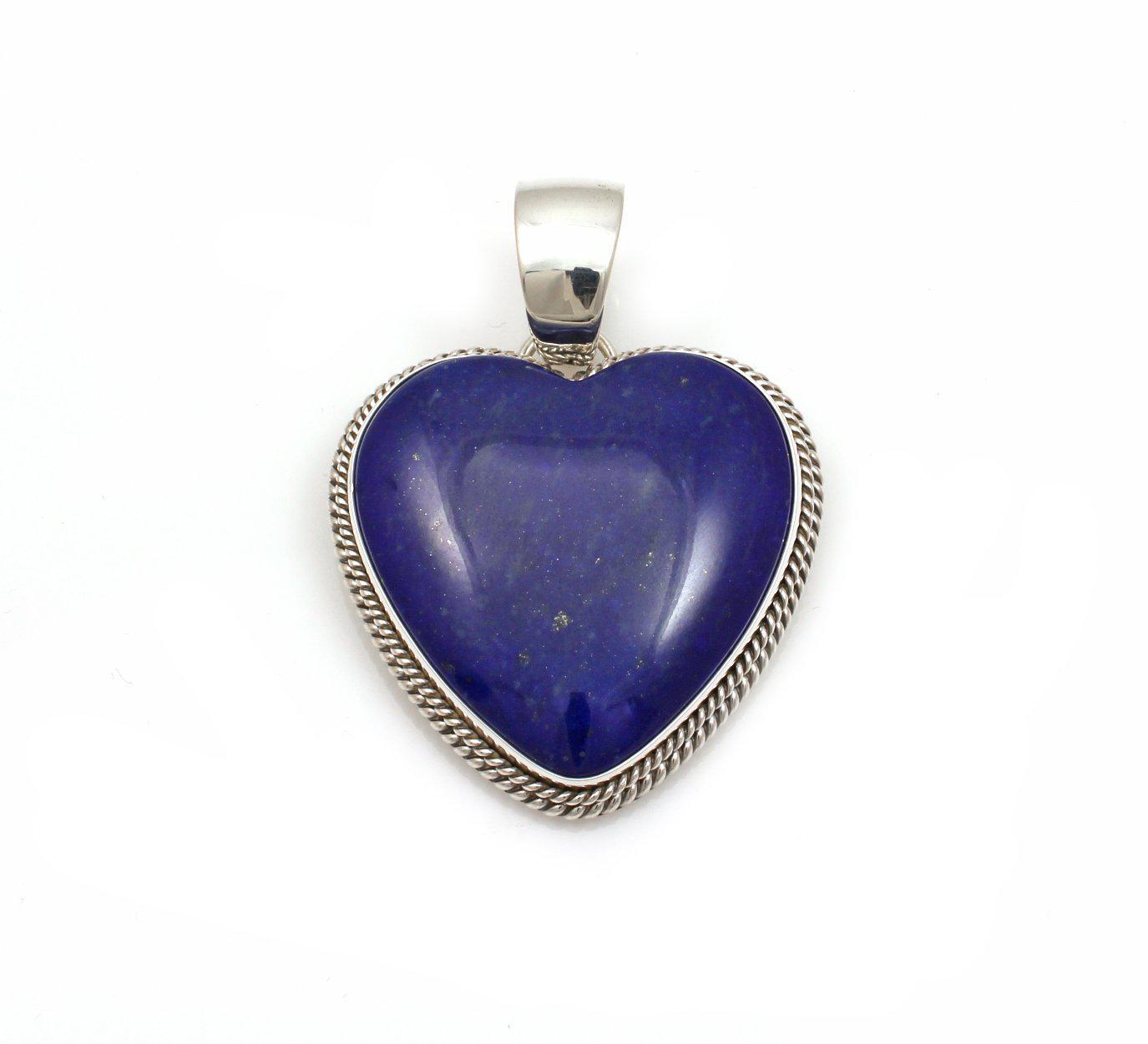 Lapis Heart Pendant
