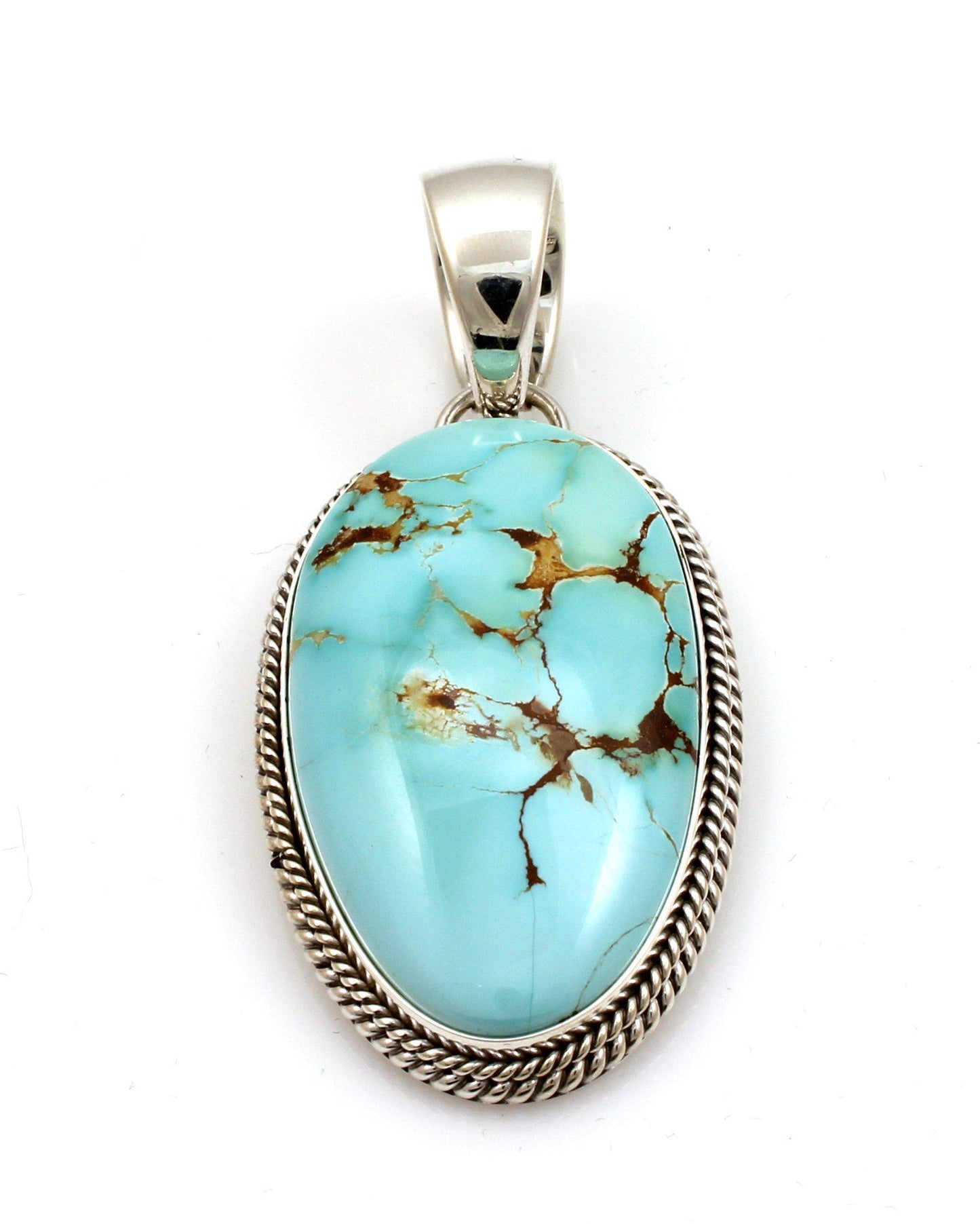 Royston Turquoise Pendant-Jewelry-Artie Yellowhorse-Sorrel Sky Gallery