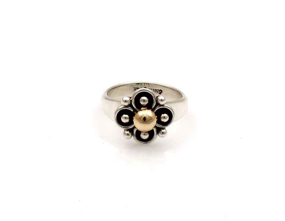 Sterling silver ring by Artie Yellowhorse