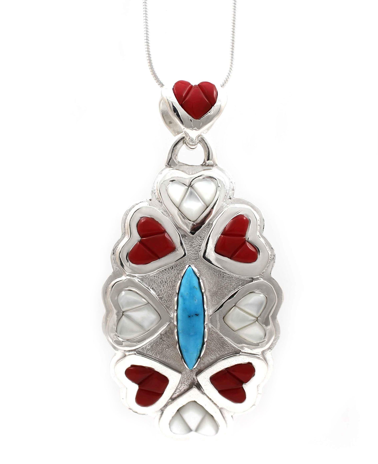 8 Of Hearts Pendant