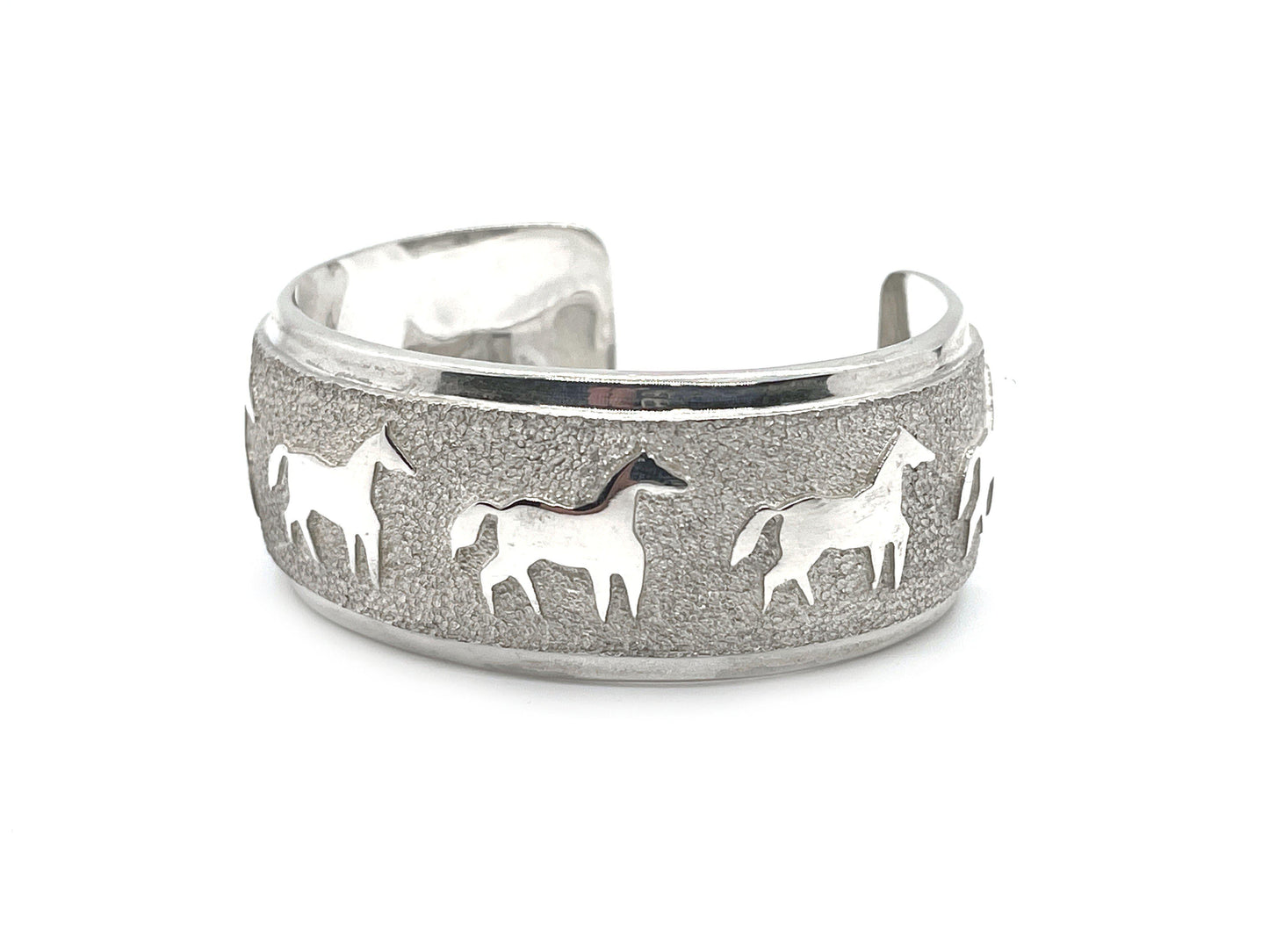 All Metal Horse Bracelet