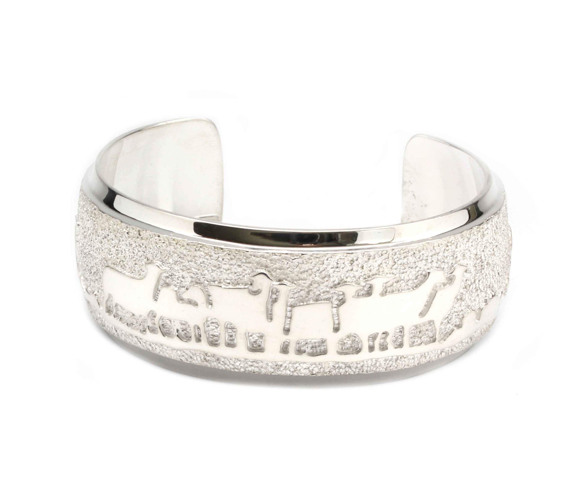 Ben Nighthorse-All Metal Sheep Bracelet-Sorrel Sky Gallery-Jewelry