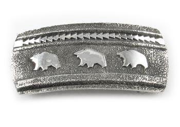 Ben Nighthorse-Bear Buckle-Sorrel Sky Gallery-Jewelry
