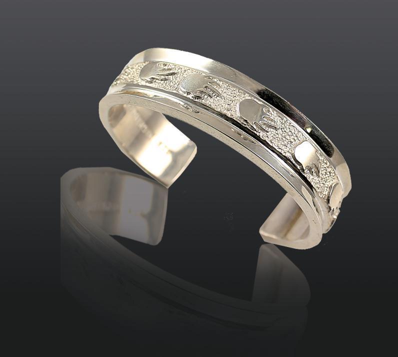Ben Nighthorse-Bear Track Bracelet-Sorrel Sky Gallery-Jewelry