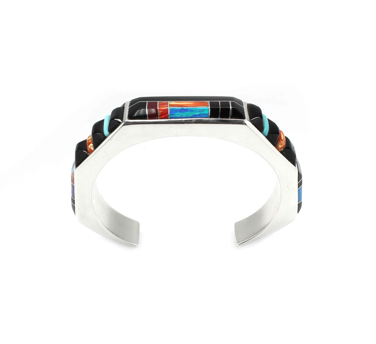 Ben Nighthorse-Box Angle Cuff Bracelet-Sorrel Sky Gallery-Jewelry