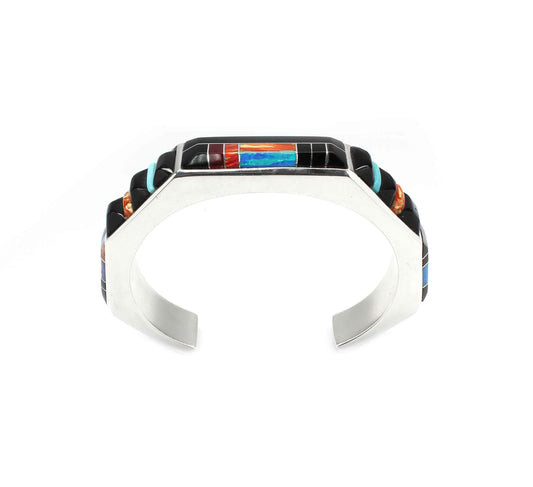 Ben Nighthorse-Box Angle Cuff Bracelet-Sorrel Sky Gallery-Jewelry