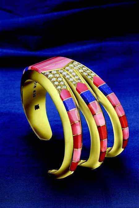 Ben Nighthorse-Diamond Eagle Claw Bracelet-Sorrel Sky Gallery-Jewelry