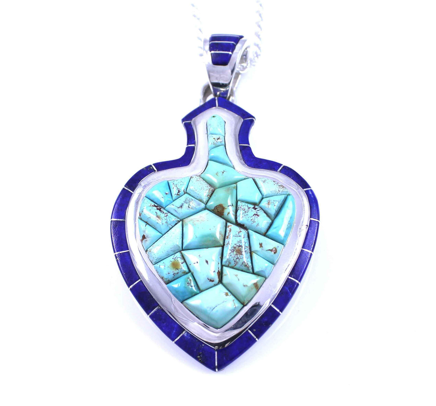 Ben Nighthorse-Heart Of Wheel Pendant-Sorrel Sky Gallery-Jewelry