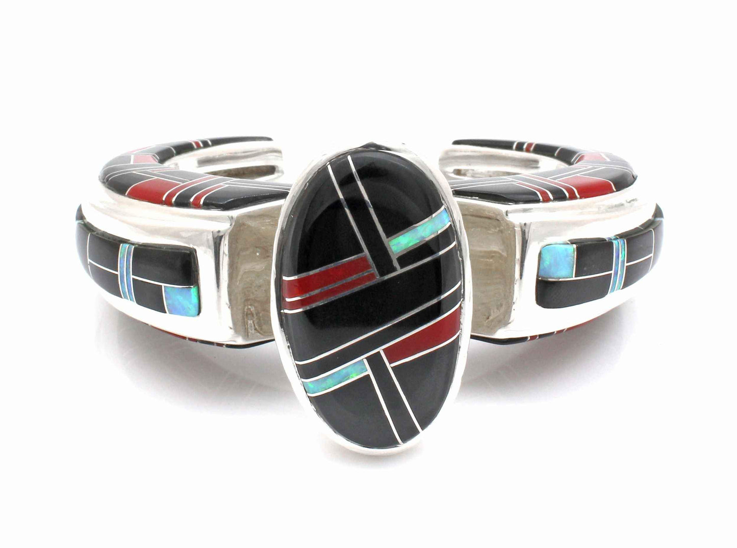 Inca Island Cuff Bracelet-Jewelry-Ben Nighthorse-Sorrel Sky Gallery