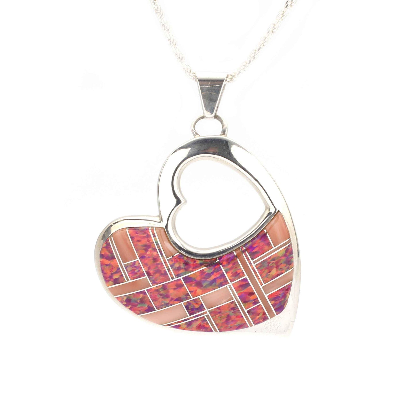 Ben Nighthorse-Large Heart Necklace-Sorrel Sky Gallery-Jewelry