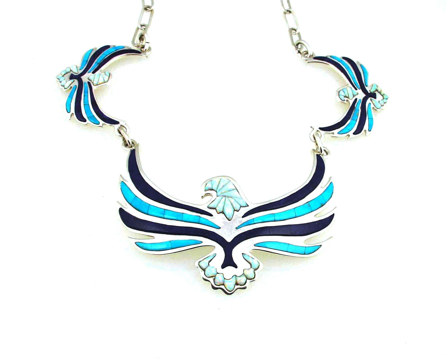 Ben Nighthorse-Monarch Eagle Necklace-Sorrel Sky Gallery-Jewelry