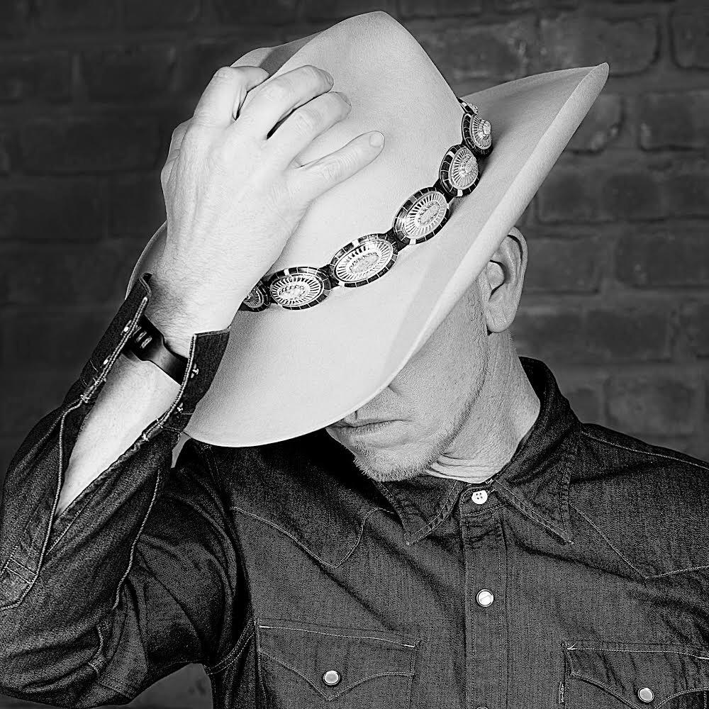 Ben Nighthorse-Oval with Side Inlay/Center Stone Hatband-Sorrel Sky Gallery-Jewelry