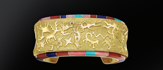Rock Art Concave Bracelet