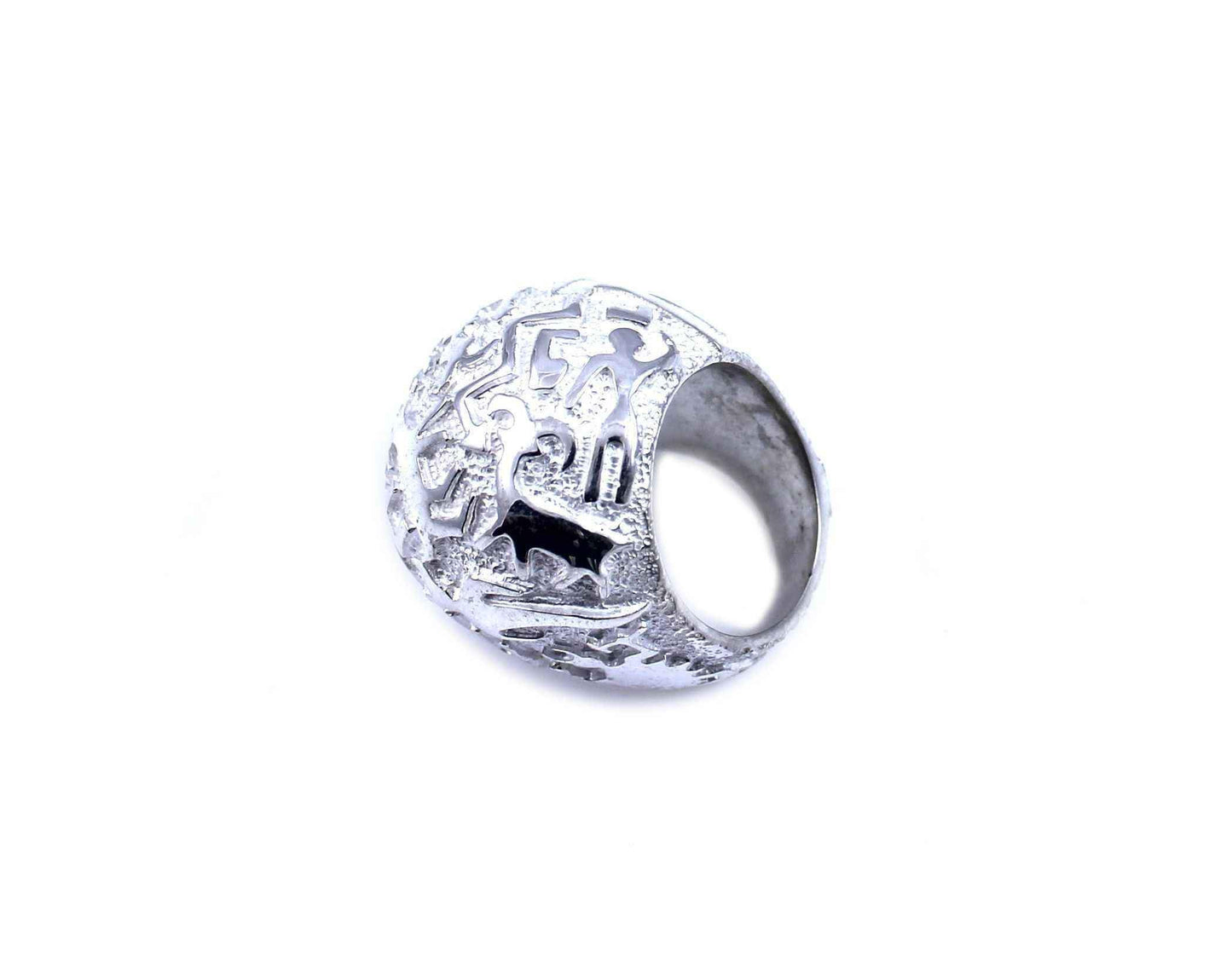 Ben Nighthorse-Rock Art High Dome Ring-Sorrel Sky Gallery-Jewelry