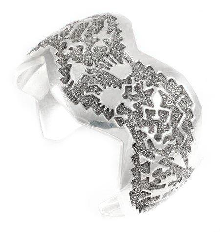 Ben Nighthorse-Rock Art Lightning Bracelet-Sorrel Sky Gallery-Jewelry