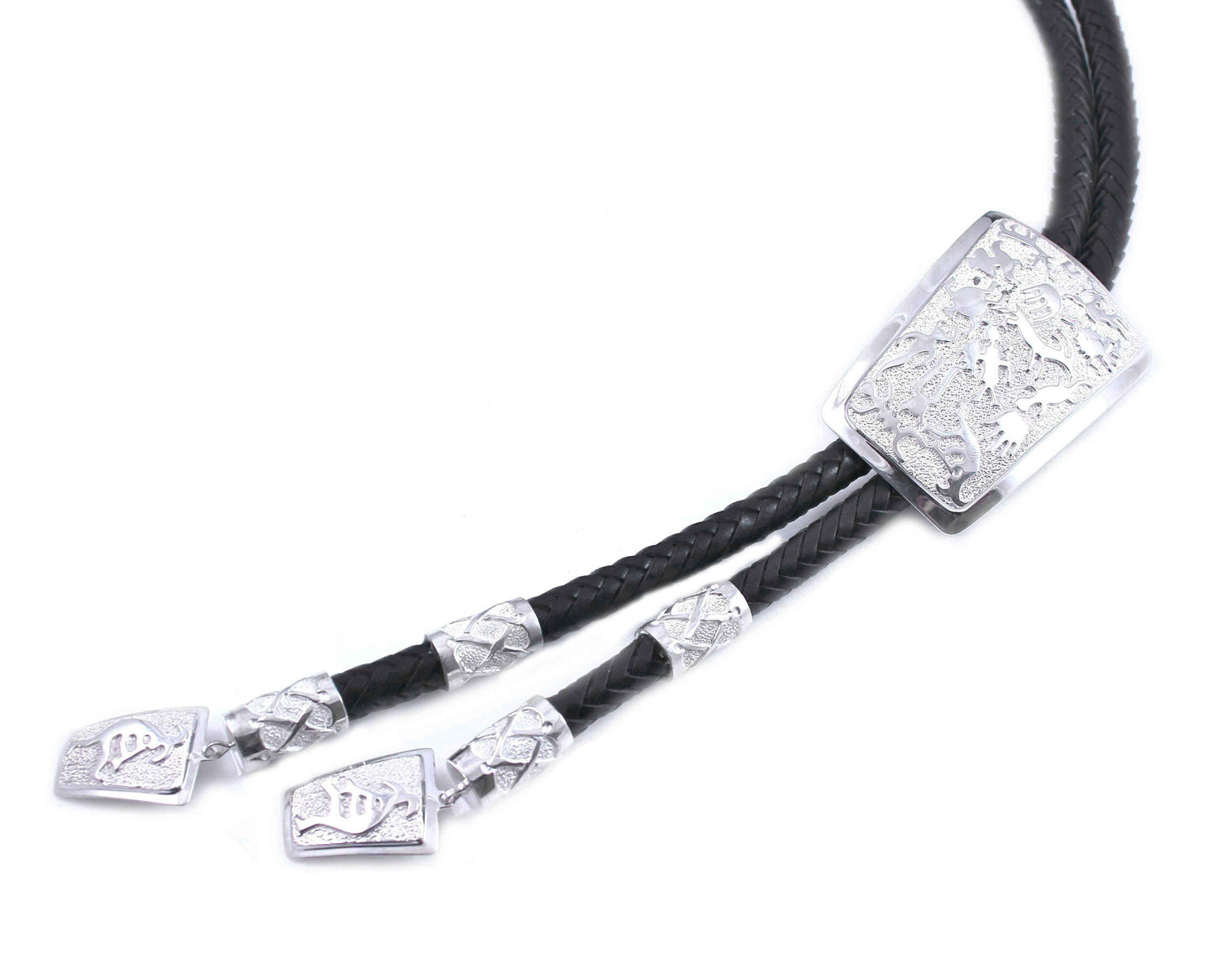 Rock Art Wedge Bolo Tie
