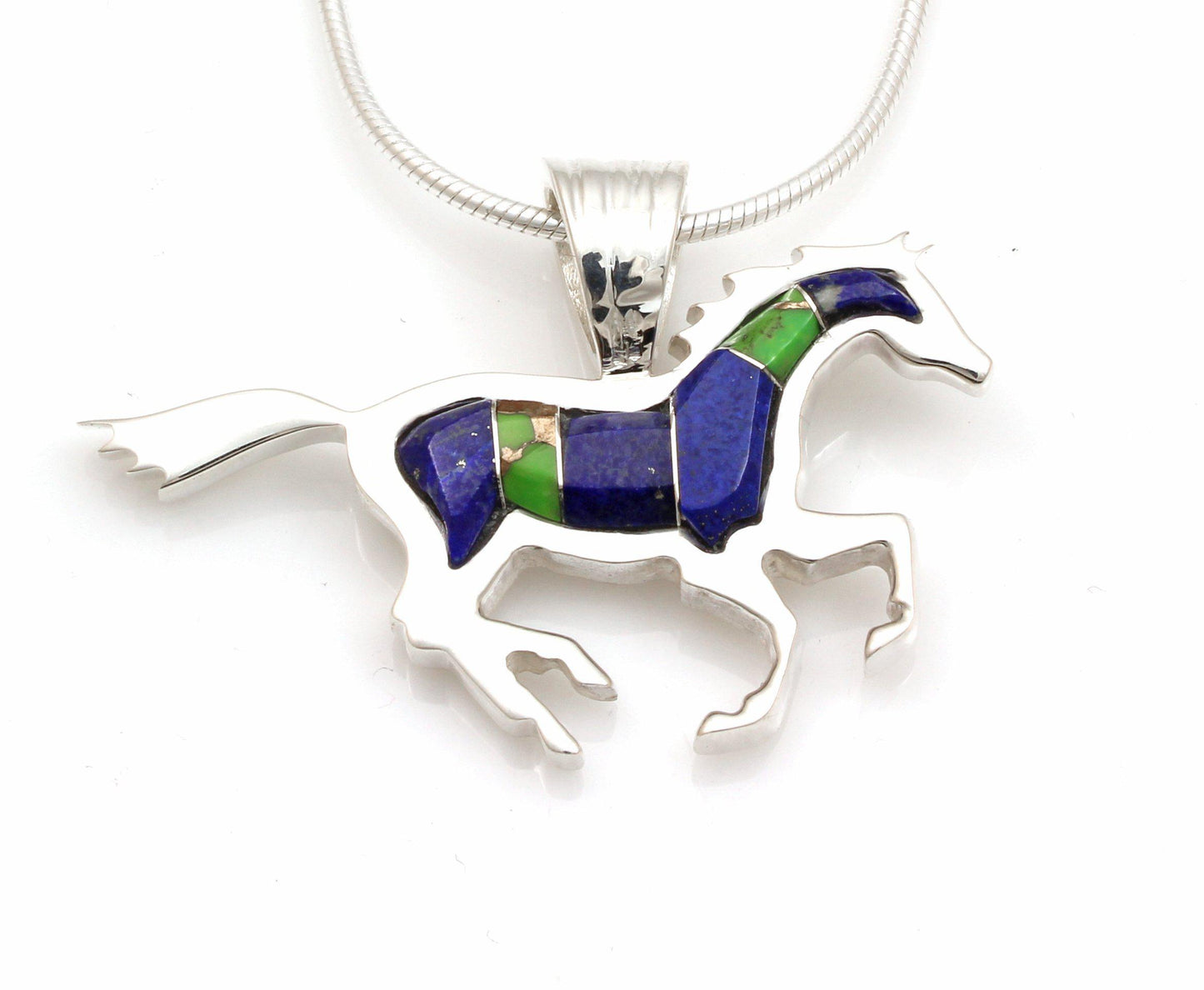 Small Running Horse Pendant