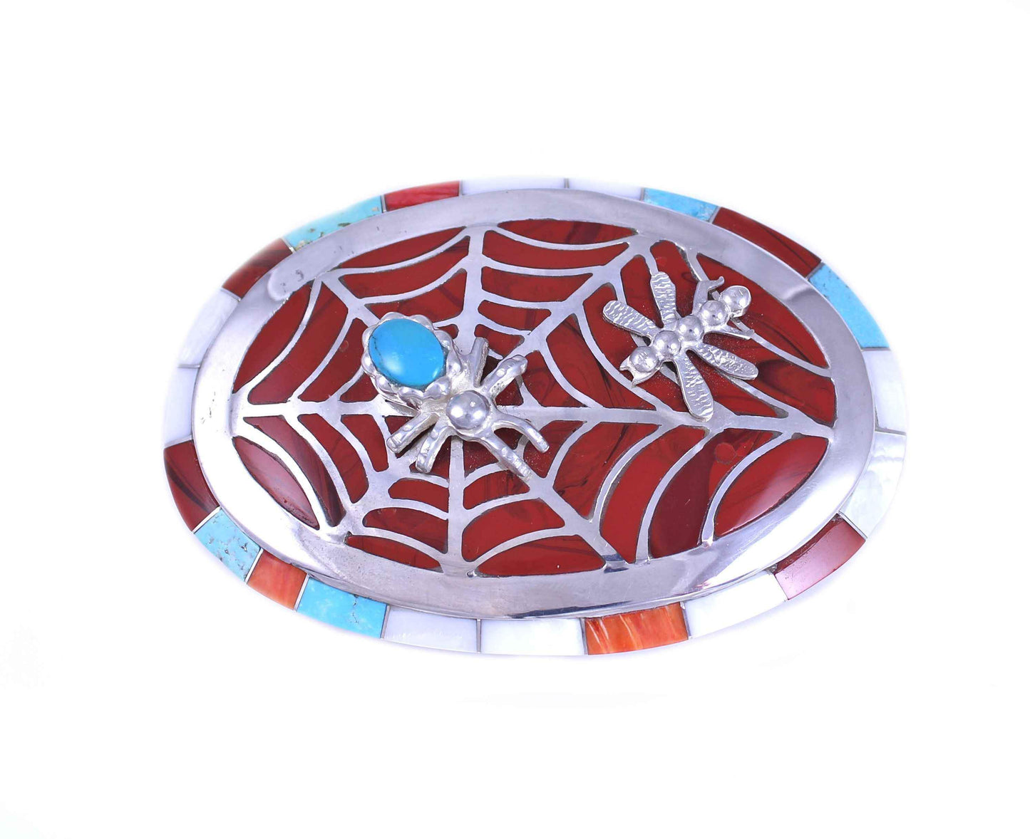 Ben Nighthorse-Spiderweb Buckle-Sorrel Sky Gallery-Jewelry
