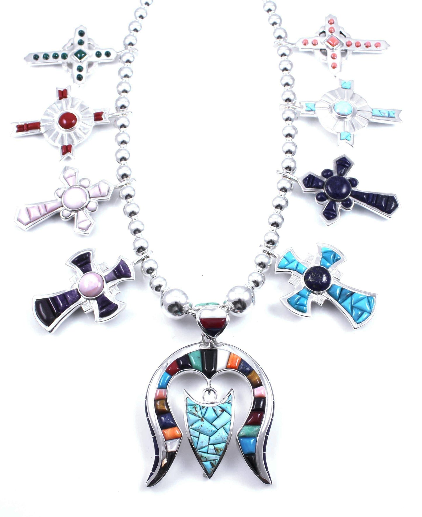 Ben Nighthorse-Talisman V Necklace-Sorrel Sky Gallery-Jewelry