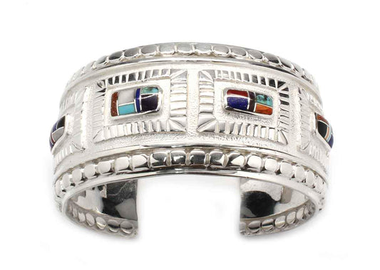 Ben Nighthorse-Sorrel Sky Gallery-Jewelry-Triple Rectangles Cuff Bracelet