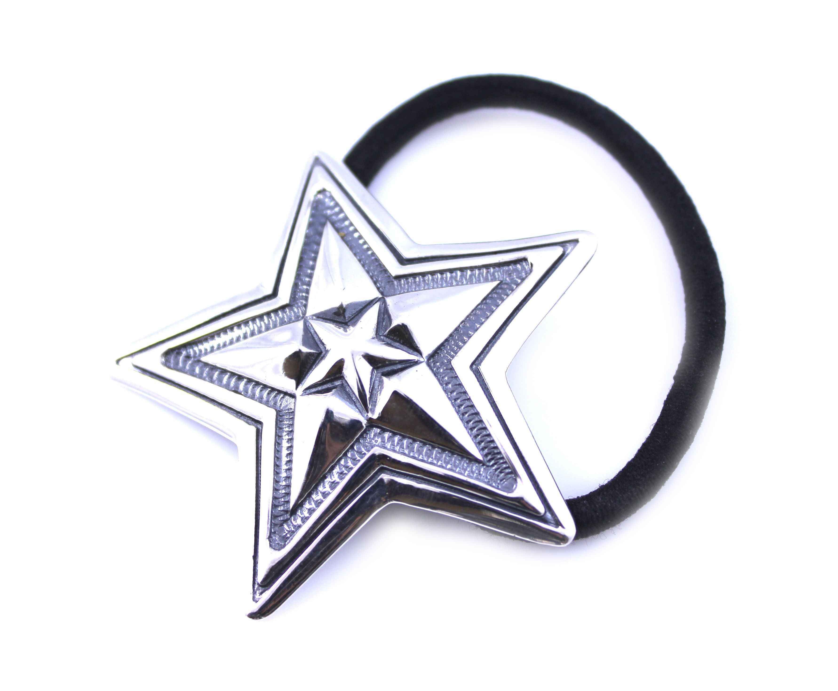 Extra Large Star In Star Hair Tie