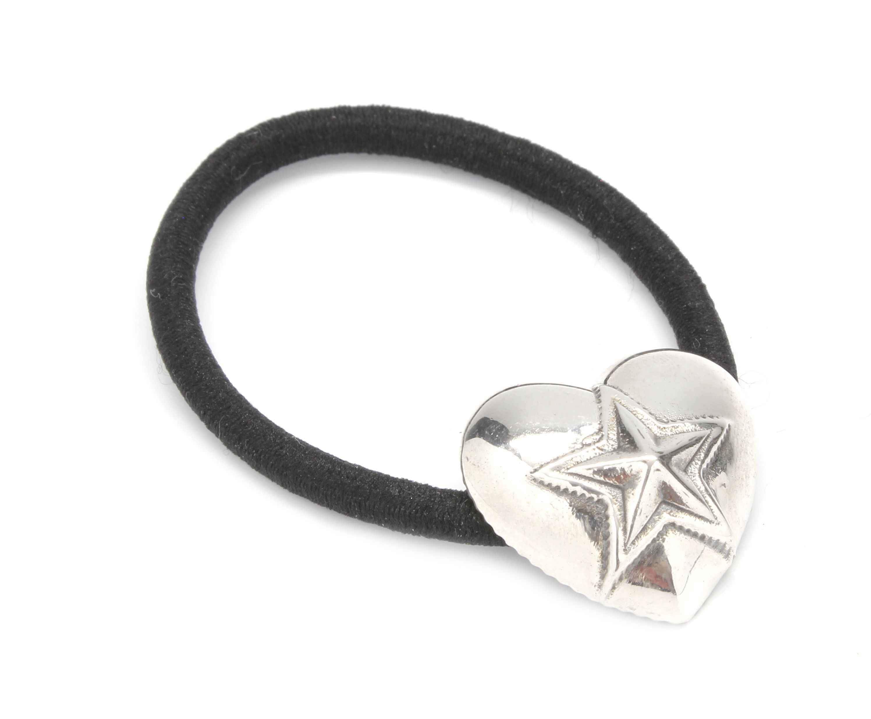 Heart With Star Hair Tie